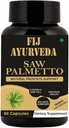 Saw Palmetto Εκχύλισμα κάψουλες για άνδρες & γυναίκες 500mg 60 Veg κάψουλες, φυσική ανάπτυξη μαλλιών για άνδρες & γυναίκες - (πακέτο των 1)