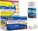 Dolo Neurobion Πόνος Reliever, Πυρετός Reucer, επιπλέον δύναμη. Alivia el Dolor, Reduce la Fiebre, Extra Fuerte. 60 δισκία. Ακεταμινοφαίνη 500 mg