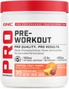 GNC Pro Performance Pre Workout Toz for Men and Women, Energy, Hydration, Focus, Sugar Free, Gluten Free, Performance Supplement, Tropikal Meyveler, 30 Hizmet