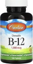 Carlson Labs B-12-SL, 1000mcg, 180 Chewable Tabletler