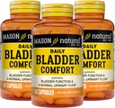 Mason Natural Daily Bladder Comfort, 30,Day Supply, Dracula, Pumpkin Seed ve Soy Germ Normal Bladder Fonksiyonlu Desteklemek için, 60 Capsules (Pack of 3)