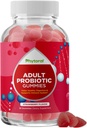 Healthy Gut Probiotic Gummies for Adults - Βιολογικά Προβιοτικά για την υγεία των ούρων Αναστατωμένη ανακούφιση στο στομάχι και ανοσοποιητική υποστήριξη - Digestive Health Chewable Probiotic Gummies for Women and Men - 5 δισεκατομμύρια CFU