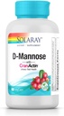 Solaray D- Mannose με CranActin - 60 κάψουλες χορτοφάγων