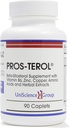 Pros-TEROL, Prostate Relief with 900 mg Plant Sterols with Pumpkin Seed, Stinging Nettle Root, Ginger Root, Licorice Root Extracts 90 Caplets