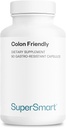 Supersmart - Colon Friendly 17 Milyar CFU per Day (Probiyotik) - Bowel Movement Supplements | Non-GMO & Gluten Free - 90 DR Capsules