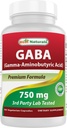 En İyi Doğallar Gaba 750 mg 100 Veggie Caps