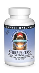 Source Naturals Serrapeptase - Ένζυμο καθυστερημένης αποδέσμευσης - 30 κάψουλες χορτοφάγων
