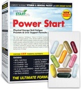 Power Start Complete Daily Vitamin Paketi | Men's Health Support, 10X Energy & Stamina ATM | A, B, C, D, E, B12, Minerals, Tribulus, Maca, Epimedium, Tongkat Ali (30 Packets)