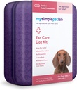 MySimplePetLab Ear Care Dog Kit I Medated Tris Flush Dog Ear Cleaner I Μόλυνση Θεραπεία με Ketoconazole I Hydrocortisone Drops I Comfort for Smury, Ichy, or Sore Ears