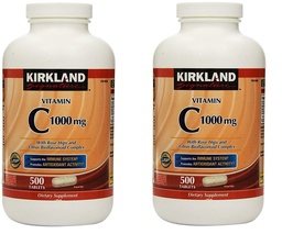 Kirkland Βιταμίνη C με Rose Hips και Citrus Bioflavonoid Complex (1000 mg)
