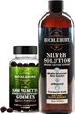 BUCKLEBURY Saw Palmetto Prostate Gummies and Structured Liquid Silver Solution 30ppm