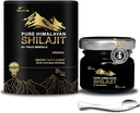 Shilajit Pure Himalayan Organik Shilajit Giyim Tamam- Altın+ 85+ Trace Mineralleri ile% 75 Fulvic asit, Genel Enerji ve Immune Support, Pure Shilajit for Men & Women, 65g