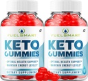 Smart ACV Gummies Supplement - YakıtSmart + ACV Kilo Yönetimi Gummies Apple Cider Vinegar 1000MG, Yakıt Smart Keto Gummies Yorumlar, B12 (2 Pack - 120 Gummies)
