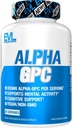 Nootropic Alpha GPC Choline Supplement - Alpha GPC 600 mg Nootropics Brain Support Supplement Acetylcholine Precursor and Mood Booster - EVL Nutrition for Memory and Focus Support