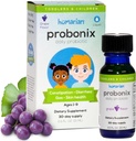 Probonix Humarian Υγρά Προβιοτικά για παιδιά ηλικίας 1-9 ετών - Superior 8-Strain Probiotic Drops to Fortify Gut Health, Immunity and More - 30-Day Supply - Νόστιμο άρωμα σταφυλιού