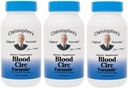 Christopher's Original Formulas Blood Circ Formula Capsules, Herbal Supplement for Cardiovascular & Circulatory Wellness, 100 Capsules - 3 Paket