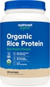 Nutricost Organic Rice Protein Toz (2 LB) - Gluten-Free, Non-GMO (From Brown Rice)