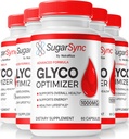 NutraRize (5 Pack) Sugar Sync Glyco Optimizer Capsules, Resmi SugarSync Glyco Optimiser, Sugar Sync Joint Optimizer, Sugar Sync Gluco Cleanse Detox Formula, SugarSync Glycol Yorumlar (300 Capsules)