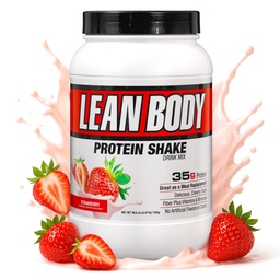Λαμπράντα Διατροφή Λεπίδα Σώμα Hi-Protein Shake, Φράουλα, 2.47-Pound Tub Συσκευασία φράουλα μπορεί να VARY