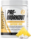Outwork Nutrition Non-Stim Pre Workout Toz - Citrulline Malate, Beta-Alanine, Rhodiola Performans, Focus & Energy Boost - Preworkout for Men, Women (Caffeine Free, Piña Colada)