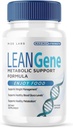 rize labs Lean Gene Supplement, Μεταβολική Φόρμουλα Υποστήριξης για Σύνθετη Απώλεια Βάρος, Κάψουλες Μέγιστης Δύναμης, Όλα-Φυσικά Χάπια (60 Κάψουλες)