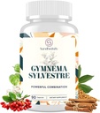 16 σε 1 Blxxd Sugr Αποτελεσματικό συμπλήρωμα Gymnema Sylvestre 2100MG με Berberine, Cinnamon, Bitter Melon 