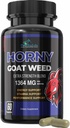 Horny Goat Ekstra Güçlü - Maca, L-Arginine, BTC - Boost Desire, Performans, Stamina, Enerji, Non-GMO Formula, 60 Capsules