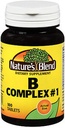Nature's Blend B Complex # 1 Tablets - 100 ct, Συσκευασία των 3