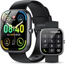 Erkekler için Akıllı İzleme (Answer/Make Calls), 1.91" HD Smartwatch with Heart Rate Monitor Sleep Monitor, IP68 Su, 115+ Sports Activity Trackers with Pedometre, Fitness Watch for Android/iOS