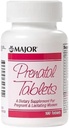 Major Prenatal TABS ASCORBIC ACID-100 MG 30 Tablet ABDPC 309045313