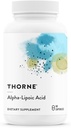 THORNE - Alpha-Lipoic Acid - 300 mg - Liver Detox, Antioksi Support, Nerve Health & mental Sharpness* - 60 Hizmetler