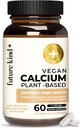 Future Kind Vegan Calcium Supplement - Φυτοβασικό συμπλήρωμα μαγνησίου από την Ισλανδία για την υποστήριξη δοντιών & οστών (60 κάψουλες)