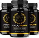 Laboratuvarları - EndoPump Capsules Support Supplement, Advanced Formula for Male Performance, Provides Energy Pump & Extra Strength (180 Capsules)
