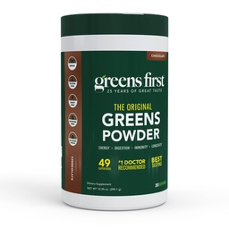 Πράσινοι Πρωτότυποι Πράσινοι σκόνη - 49 Superfoods - Βιολογικά Φρούτα & Veggies - Πρεβιοτικά, Προβιοτικά & Digestive Ένζυμα - Αντιοξειδωτικό Smoothie - Γαλακτοκομικά Χωρίς, Vegan, Μη-GMO (Σοκολάτο, 30 Σερβιτόρες)