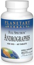 Planetary Herbals Full Spectrum Andrographis 400mg - Αγιουρβεντικό Βότανο - 60 δισκία