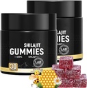 Χρυσός βαθμός των Ιμαλαΐων Shilajit Gummies με μέλι Manuka για άνδρες και γυναίκες 