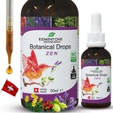 Botanik Zen Drops Doğal Uyku Desteği Tamam, Herbal Drops, Sleep Support & Relaxations Support, Plant-Based Supports Relaxation Support