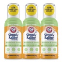 Arm & Hammer Simply Saline Moisturize & Soothe Nasal Mist, Drug-Free Moisturizing Saline Nasal Spray for Instant Relief for Dry Nose, 4.6 Oz (130 g), 3 Pack