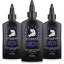 Patronman Jelly Beard Oil for Men - 3 Pack (12 oz in Total, Royal Oud Scent) – Softens, Moisturizes & Conditions with Natural Materialss