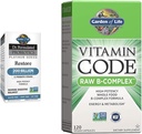 Garden of Life Dr. Formulated Probiotics Platinum Series Restore 200 Billion CFU & Vitamin B Complex - Vitamin Code Raw B Complex - 120 Vegan Κάψουλες