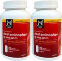Μάρκα μέλους 500mg επιπλέον δύναμη Acetaminophen MegaSize 2Pack (600 Count Each) 7hm2Dcs