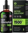 Chlorophyll Liquid Drops - Body Deodoring Supplement, Natural Energy Boost, Organic Chlorophyll Fast Absorbing Vegan Liquid Chlorophyll – Boost Oksijen & İç Deodorant, Detox Sıvı Oksijen Drops