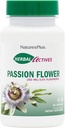 Natures Plus Herbal Actives Passion Flower - 250 mg, 60 κάψουλες Vegan - Προάγει τη φυσική ηρεμία - χορτοφάγους, χωρίς γλουτένη - 60 εξυπηρετούν