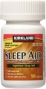 Kirkland Signature Sleep Aid Doxylamine Succinate 25 Mg, 96-Count (1 Şişe) Nighttime Sleep Aid