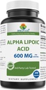 Brieofood Alpha Lipoic Acid 600 mg per Service - 240 Capsules - Non-GMO, Gluten Free Free