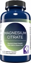 MD. Life Magnezyum Citrate 250 mg – 30 Capsules – High Abxia Citrate Supplement – Easy-to-Swallow Capsules for Muscle, Nerve, Heart, Sleep and Bone Support