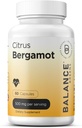 Citrus Bergamot 500 mg, 60 Vegan Capsules - Metabolism için Gelişmiş Bergamot Supplement (60 Kont)