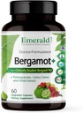EMERALD LABS Bergamot + - Bergamot, Pomegranate, Amla & Camu Camu - Gluten-Free & Vegan - 60 Sebze Kapsülleri (30 hizmet)