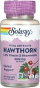 Ζωτικά εκχυλίσματα SOLARAY Hawthorn, 60 VegCaps