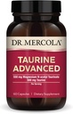 Dr. Mercola Taurine Advanced, 500 mg Taurine Per Servis, Diyet Tamam, Destekler Kas Fonksiyonları, Non-GMO - 30 Hizmet (60 Capsules)